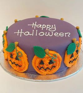 Pumpkins of Fun Halloween Cake