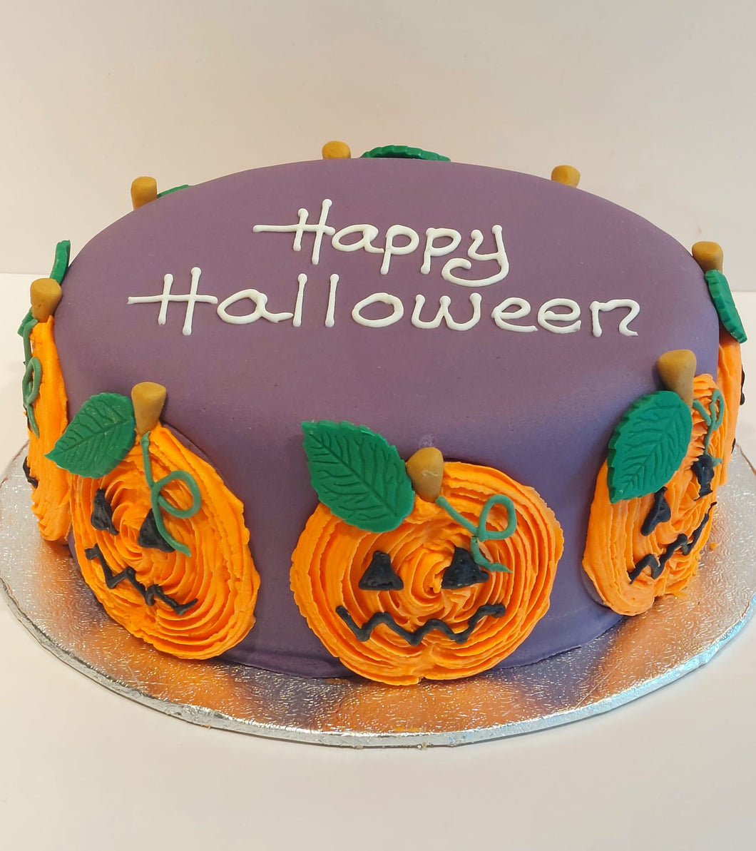 Pumpkins of Fun Halloween Cake