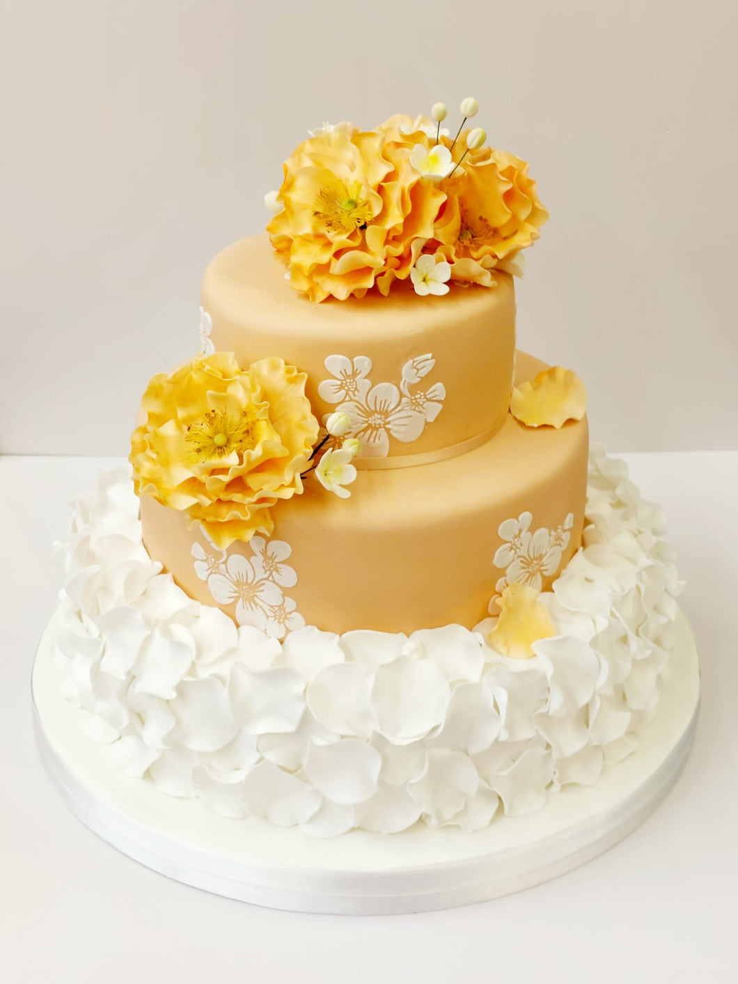 Pretty as Peach 3 Tier