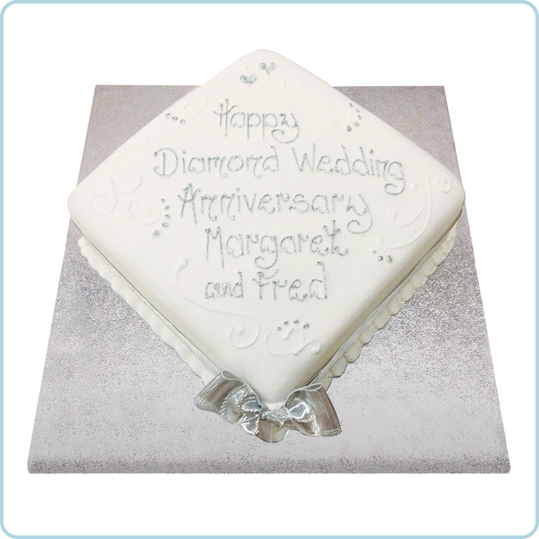 Diamond anniversary - offset square