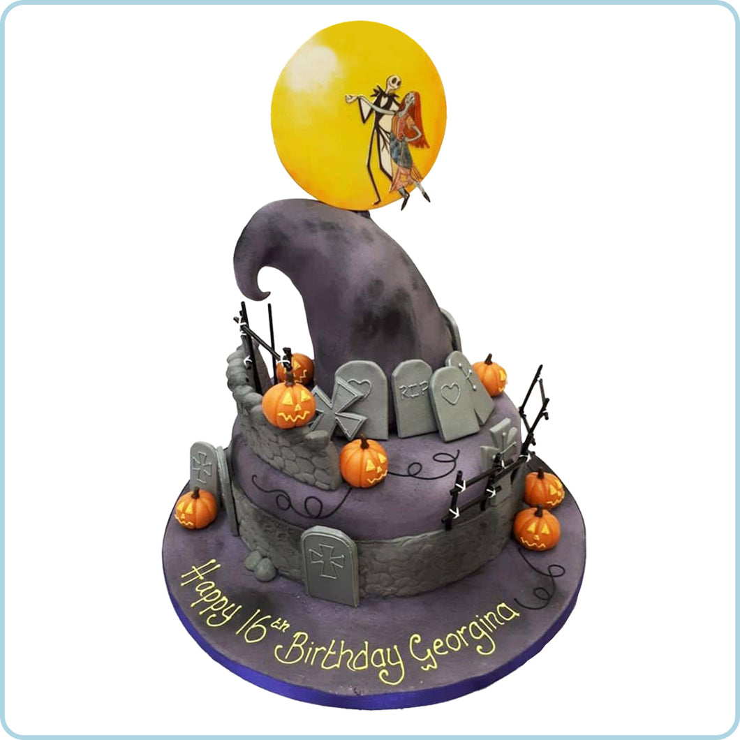 Halloween nightmare cake