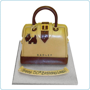 Designer bag cake